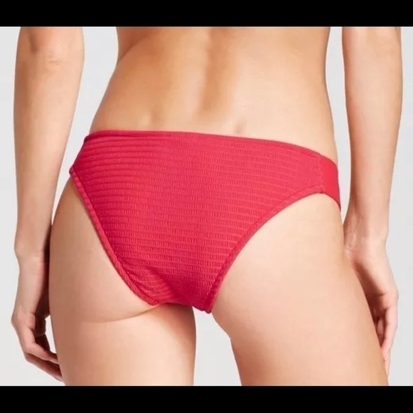 RED Cheeky bikini Bottom Mossimo Swimwear - Picture 2 of 6